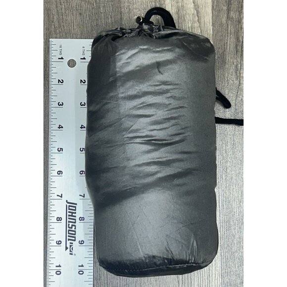 Covington Packable Duck Down Puffer Coat Jacket Size Medium Pewter W/bag Hiking - Picture 8 of 8